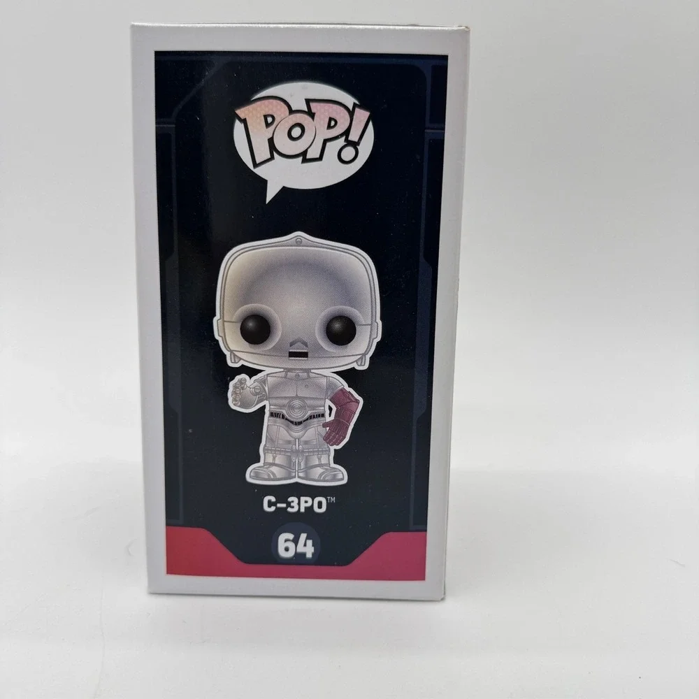 Funko Pop Star Wars C-3PO #64 The Force Awakens Sealed w/ Protector